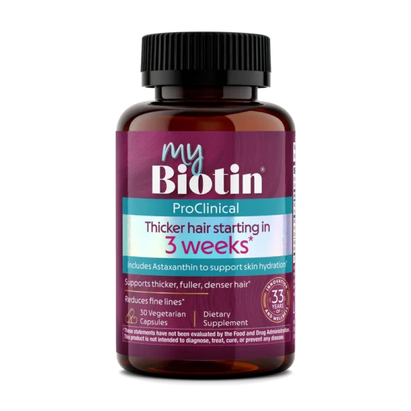 My Biotin® Pro Clinical – Biotin Hair & Skin Support