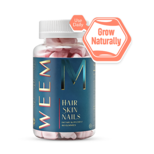 WEEM® Hair Skin Nails – Plant-Based Hair Health Gummies