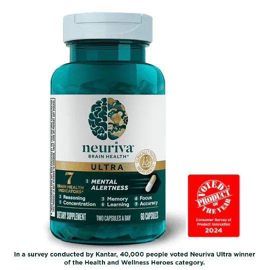 NEURIVA® Ultra 60ct – Daily Brain Health Support