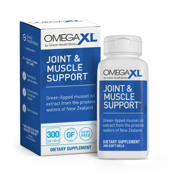 Omega XL 300ct – Green-Lipped Mussel Omega-3 Support