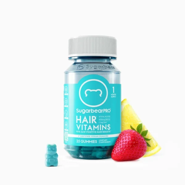 SugarBearPRO Hair Vitamin Gummies with Biotin